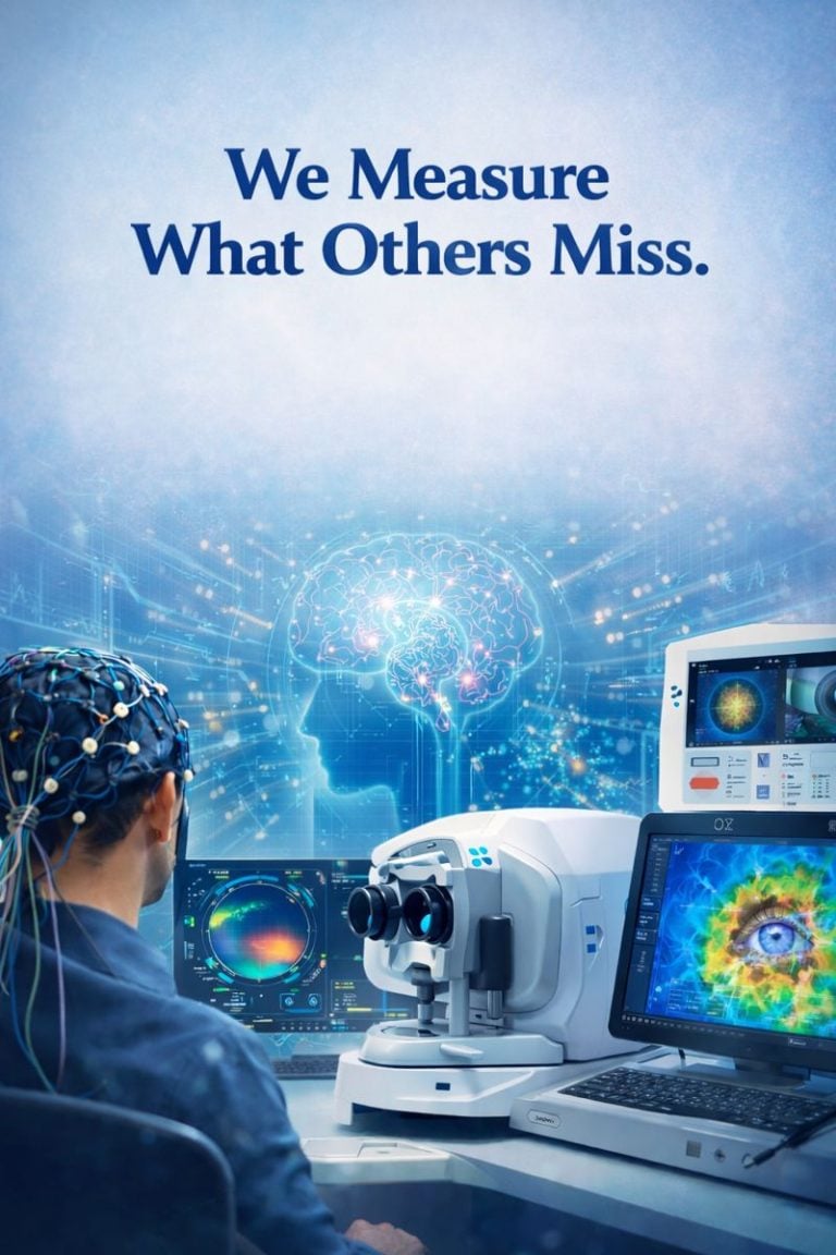 A shot of some of the advanced diagnostic technology in use