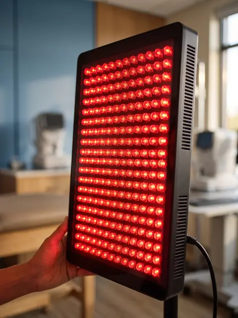 Red and near-infrared LED light therapy panel